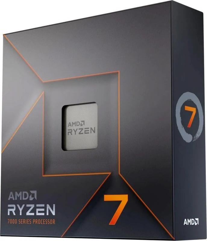  AMD RYZEN 7 7700X BOX (Raphael, 5nm, C8/T16, Base 4,50GHz, Turbo 5,40GHz, RDNA 2 Graphics, L3 32Mb, TDP 105W, w/o cooler, SAM5)