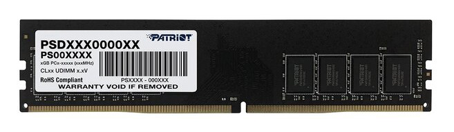   Patriot Signature PSD48G266681 DDR4 -  8 2666, DIMM,  Ret