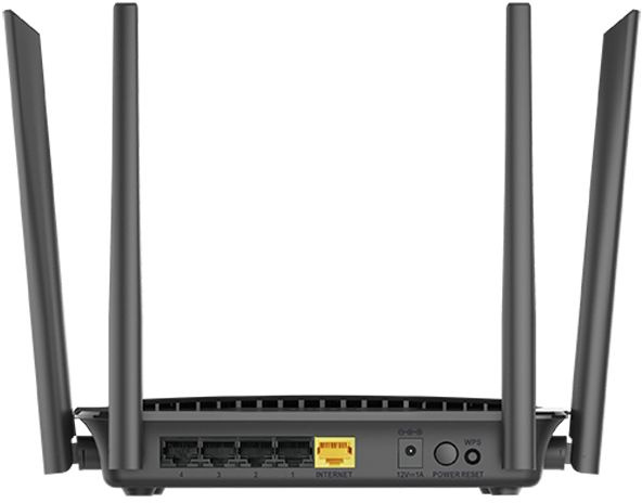 Wi-Fi роутер D-Link DIR-842/RU/R1,  AC1200,  черный