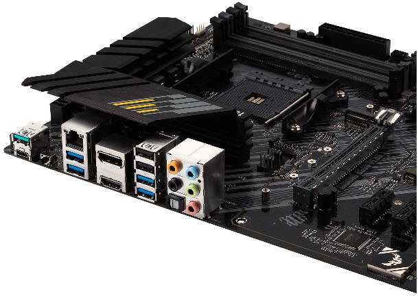   Asus TUF GAMING B550-PLUS Soc-AM4 AMD B550 4xDDR4 ATX AC`97 8ch(7.1) 2.5Gg RAID+HDMI+DP (TUF GAMING B550-PLUS)