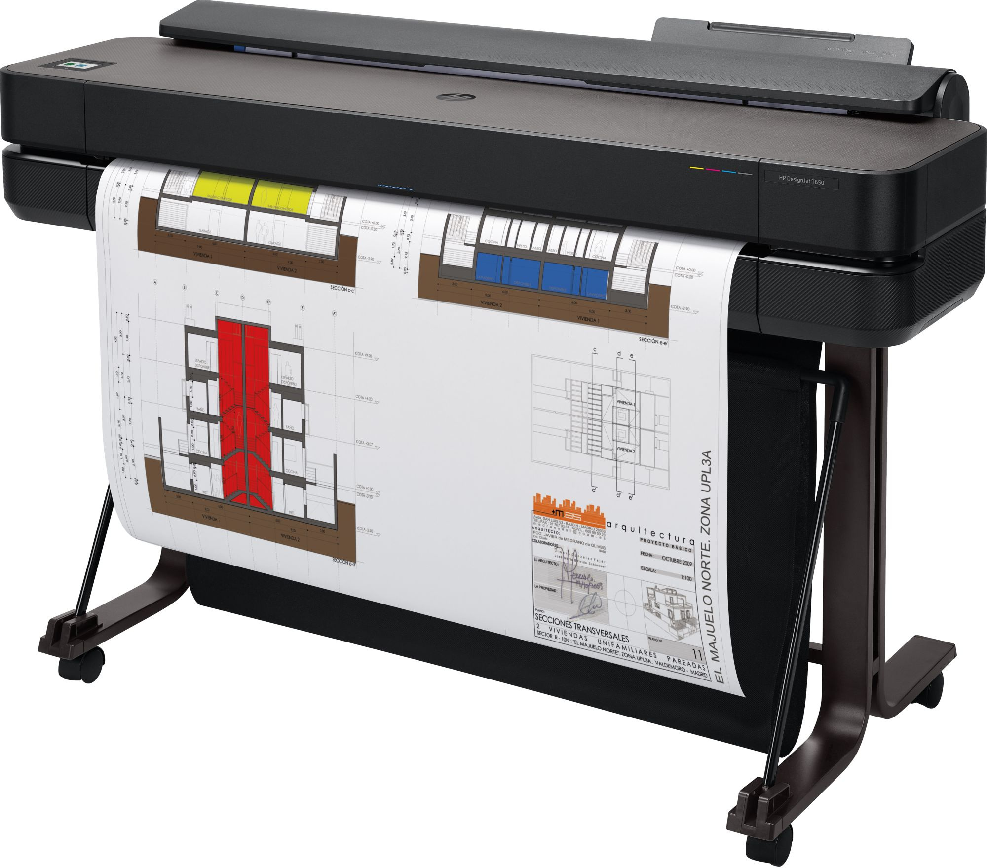  HP Designjet T650,  36'' [5HB10A]