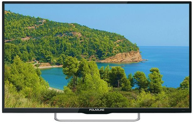 Телевизор PolarLine 43PU11TC-SM черный 4K Ultra HD 50Hz