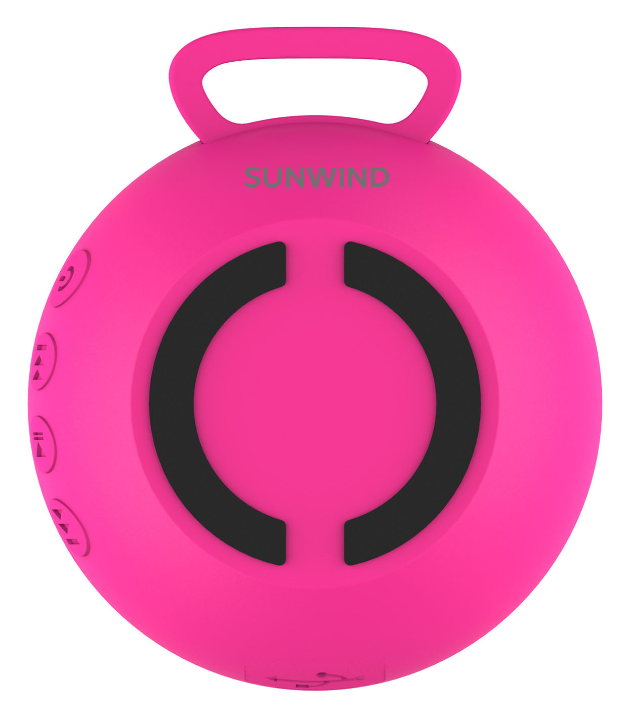 Колонка портативная SunWind SW-PS103 R розовый 3W 1.0 BT/3.5Jack 10м 400mAh