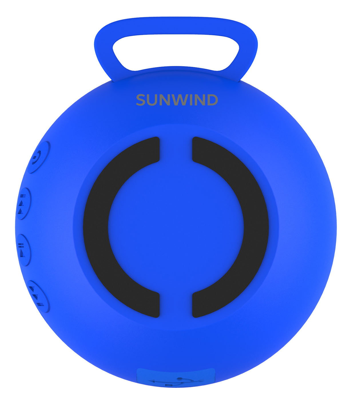 Колонка портативная SunWind SW-PS103 BL синий 3W 1.0 BT/3.5Jack 10м 400mAh