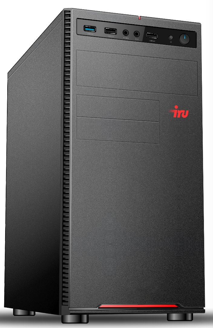 Компьютер IRU [1546789] Home 228, AMD A10 8770, DDR4 4ГБ, 120ГБ(SSD), AMD Radeon R7, Free DOS, черный