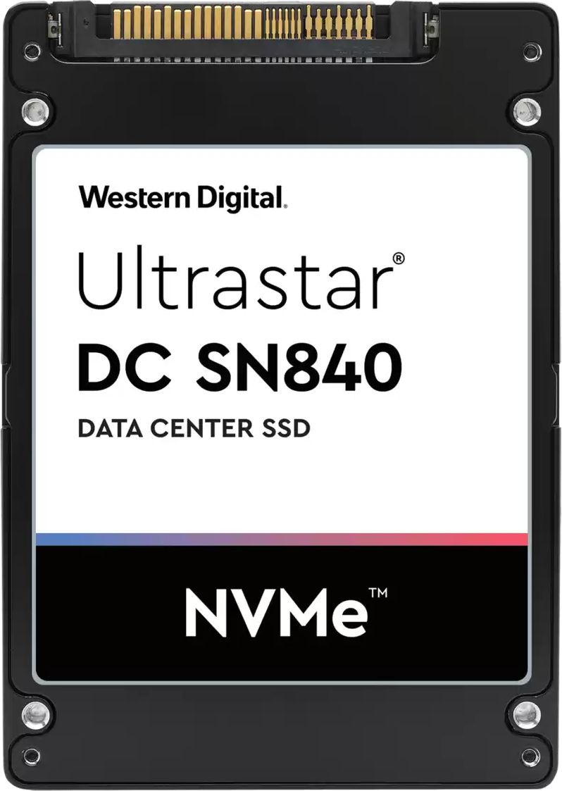 SSD  WD Ultrastar DC SN840 WUS4BA138DSP3X1 3.8, 2.5, PCIe 3.1 x4,  NVMe,  U.2 SFF-8639 [0ts1877]