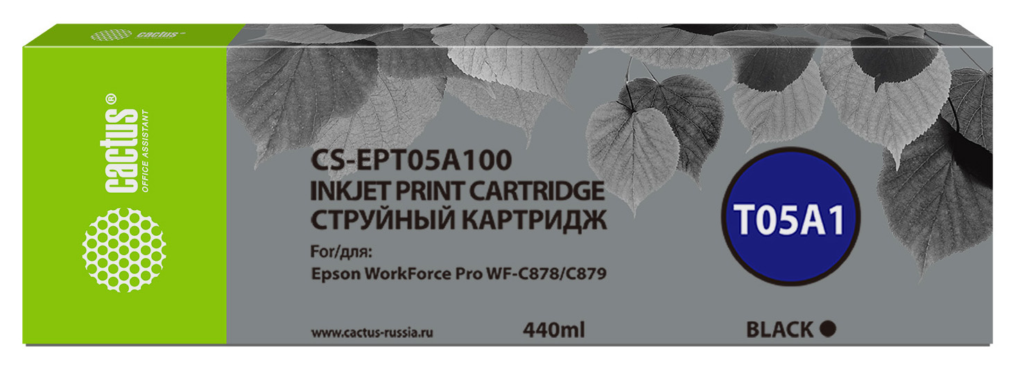   Cactus CS-EPT05A100 T05A1  (440)  Epson WorkForce Pro WF-C878/C879