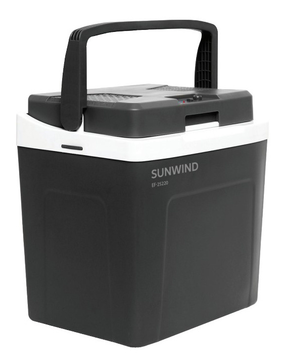 Автохолодильник SUNWIND EF-25220,  25л,  серый и белый