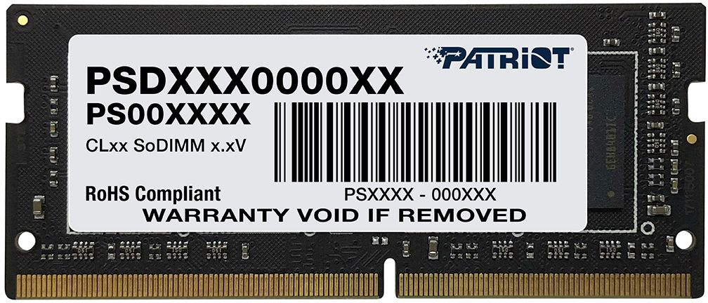   Patriot Signature PSD48G320081S DDR4 -  8 3200, SO-DIMM,  Ret