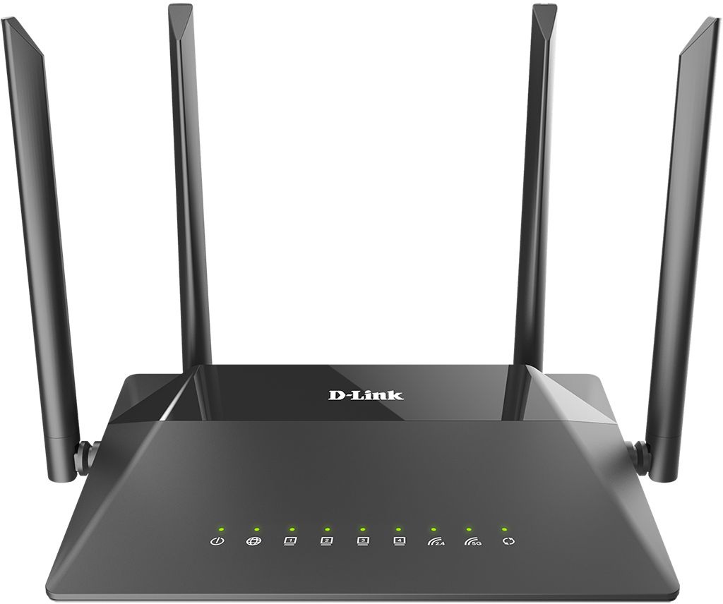 Wi-Fi роутер D-Link DIR-842/RU/R4A,  AC1200,  черный