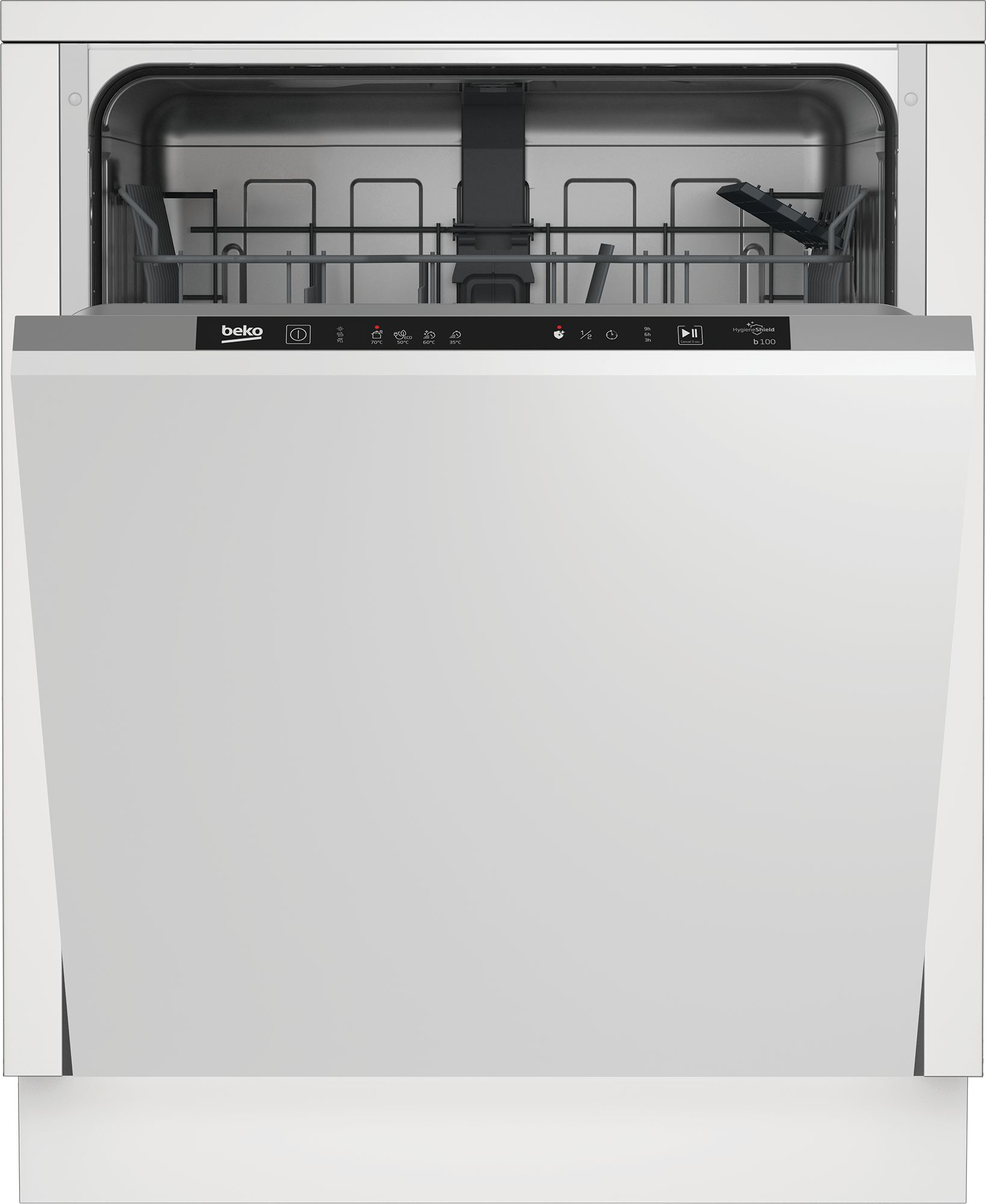 Встраиваемая посудомоечная машина Beko BDIN14320 белый