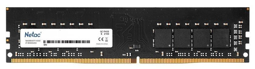   NETAC Basic NTBSD4P26SP-04 DDR4 -  4 2666, DIMM,  Ret