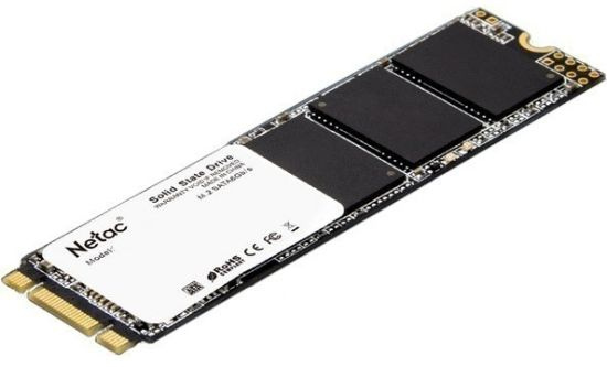   Netac N535N M,2 2280 SATAIII 3D NAND SSD 512GB, R/W up to 540/490MB/s