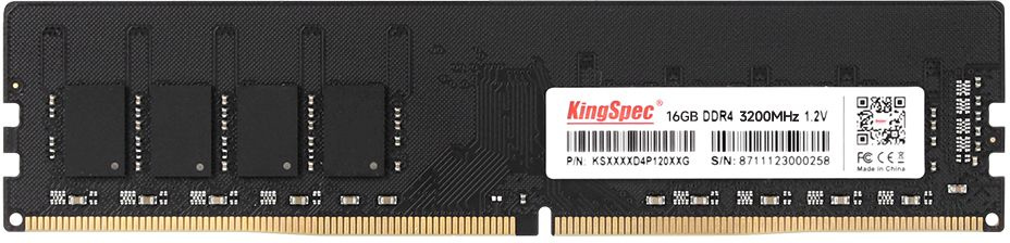   KINGSPEC KS3200D4P12016G DDR4 -  16 3200, DIMM,  Ret [KS3200D4P12016G]