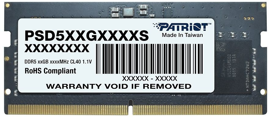  Patriot PSD58G480041S DDR5 -  8 4800, SO-DIMM,  Ret