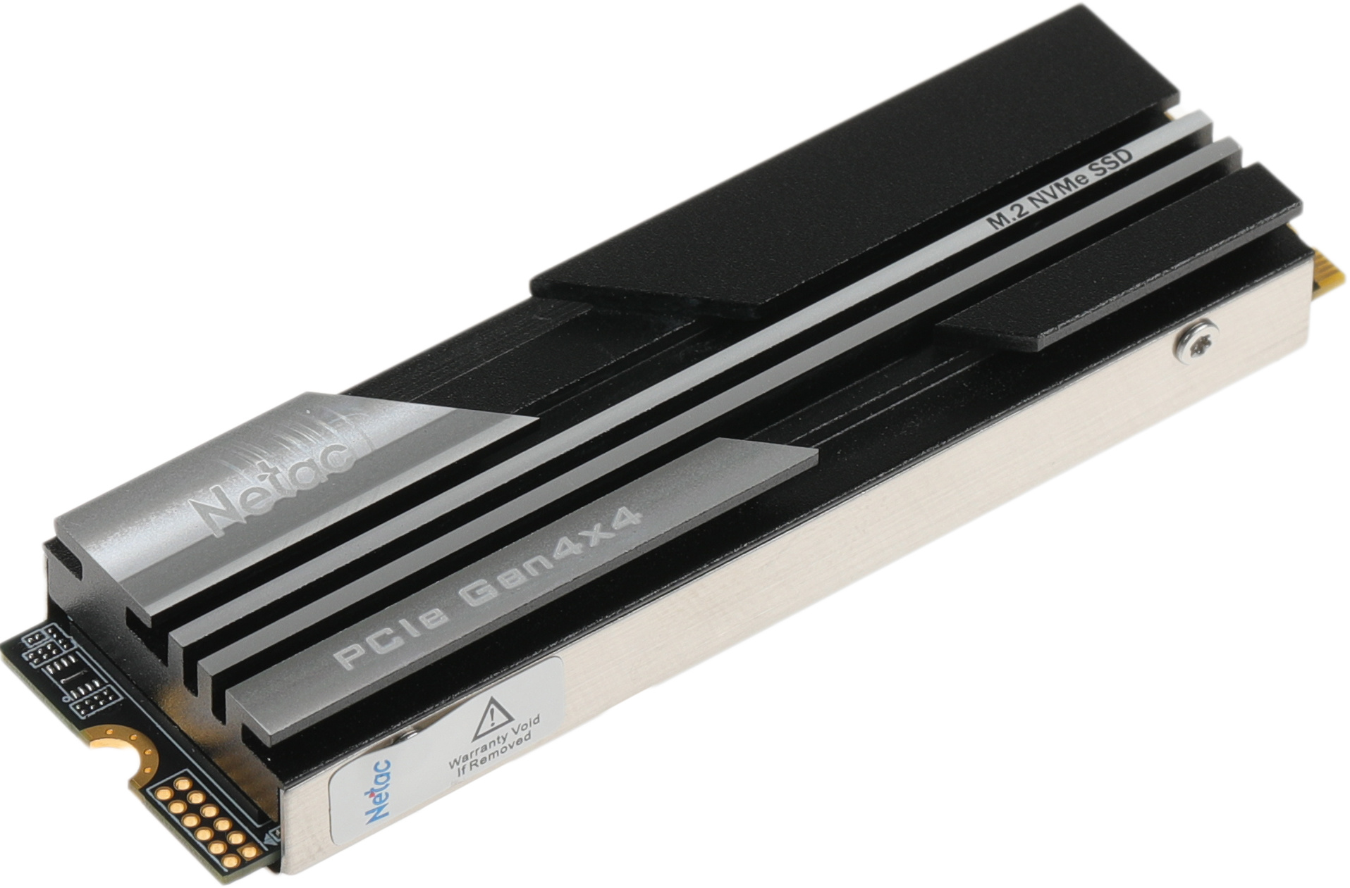   Netac NV5000 PCIe 4 x4 M,2 2280 NVMe 3D NAND SSD 2TB, R/W up to 5000/4400MB/s, with heat sink