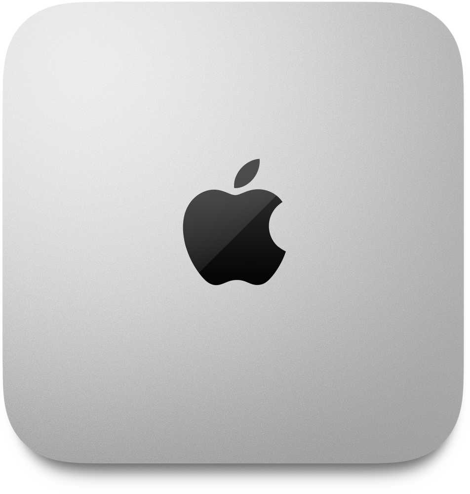 Компьютер Apple Mac mini A2348,  Apple M1 8 core,  8ГБ, 256ГБ(SSD),  macOS,  серебристый [mgnr3ll/a]