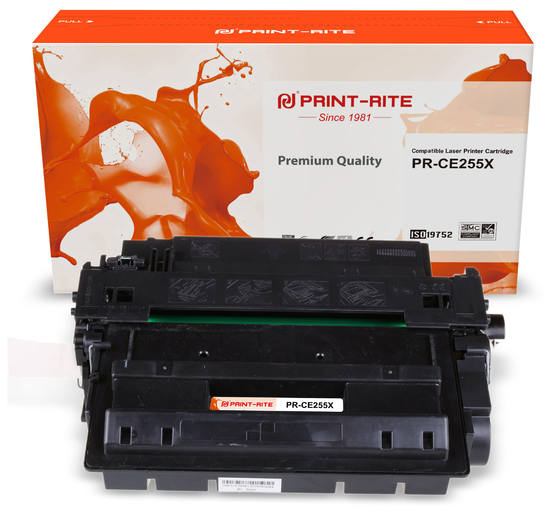   Print-Rite TFHAPHBPU1J PR-CE255X CE255X  (12500.)  HP LJ P3015