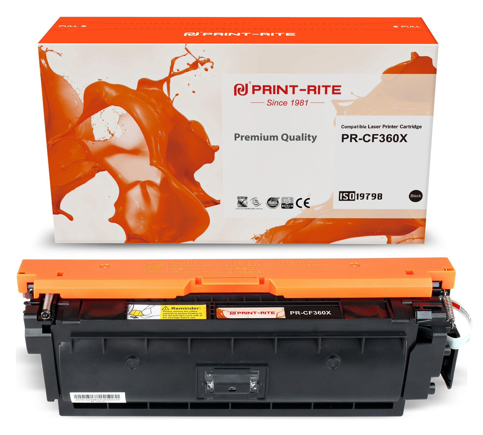   Print-Rite TRHGL7BPU1J PR-CF360X CF360X  (12500.)  HP CLJ M552dn/M553dn/M553N/M553x