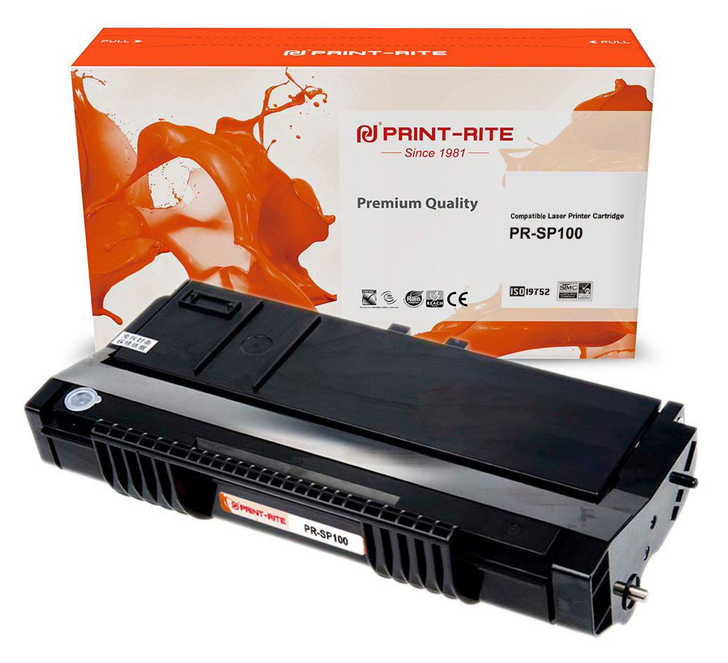   Print-Rite TFR864BPU1J PR-SP100 SP100  (2000.)  Ricoh SP100/100SU/100SF