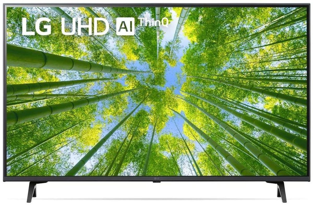 Телевизор LG 43UQ80006LB 4K Ultra HD, металлический серый