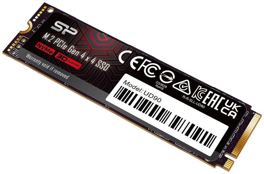 SSD  Silicon Power M-Series UD90 SP250GBP44UD9005 250, M.2 2280, PCIe 4.0 x4,  NVMe,  M.2 [SP250GBP44UD9005]
