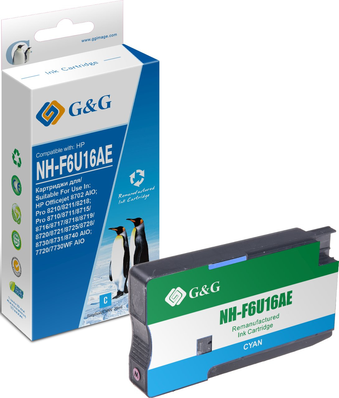  G&G GG-F6U16AE, 953XL,  / GG-F6U16AE