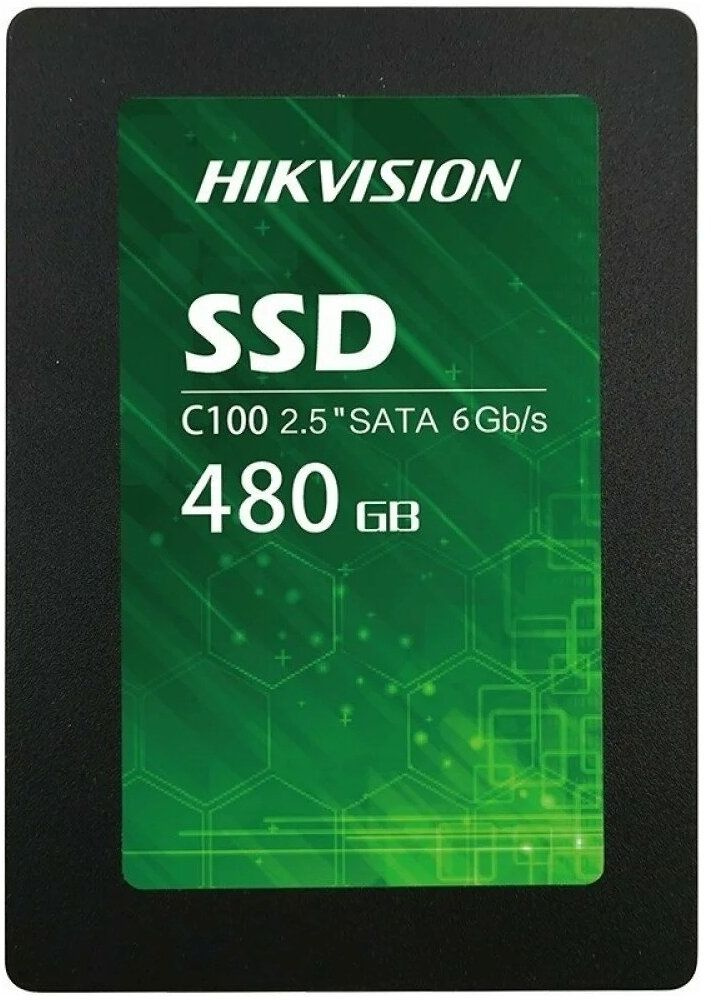 SSD  Hikvision HS-SSD-C100/480G 480, 2.5, SATA III,  SATA