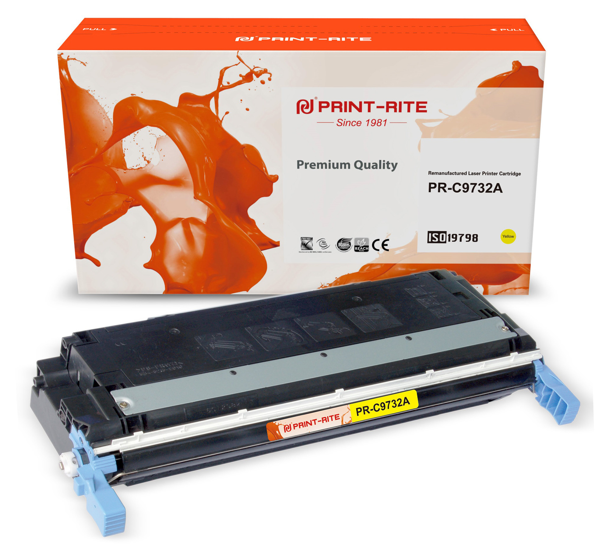   Print-Rite TRH216YPU1J PR-C9732A C9732A  (13000.)  HP CLJ 5500/5550