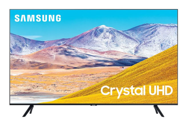Телевизор Samsung UE43BU8000UXCE Series 8 черный 4K Ultra HD