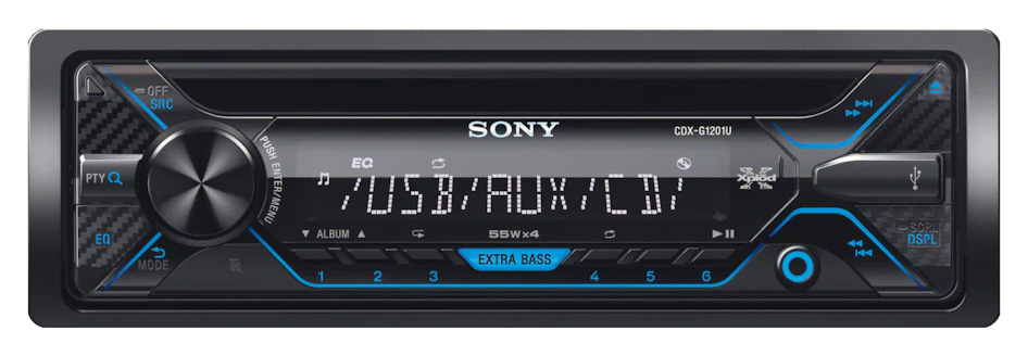  Sony CDX-G1200U 1DIN 4x55 RDS