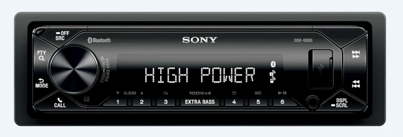  Sony DSX-GS80 1DIN 4x100 v3.0 RDS