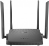 Wi-Fi роутер D-Link DIR-825/RU/R5,  AC1200,  черный