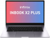 Ноутбук INFINIX Inbook X2 Plus_XL25, 15,  IPS, Intel Core i3 1115G4 8ГБ, 256ГБ SSD,  Intel Iris Xe graphics , Windows 11 Home, серый