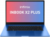 Ноутбук INFINIX Inbook X2 Plus_XL25, 15,  IPS, Intel Core i3 1115G4 8ГБ, 256ГБ SSD,  Intel Iris Xe graphics , Windows 11 Home, голубой
