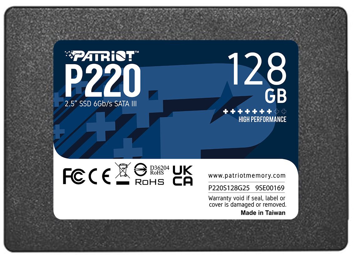 SSD  Patriot P220 P220S128G25 128, 2.5, SATA III,  SATA