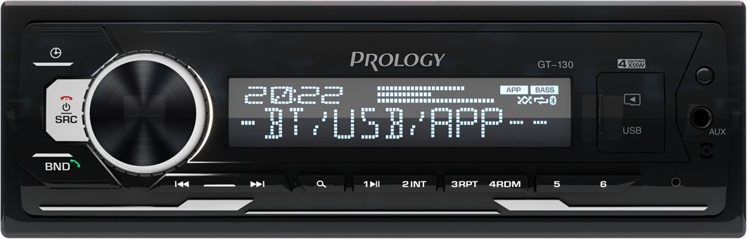  Prology GT-130 1DIN 4x55 v4.2  (PRGT130)