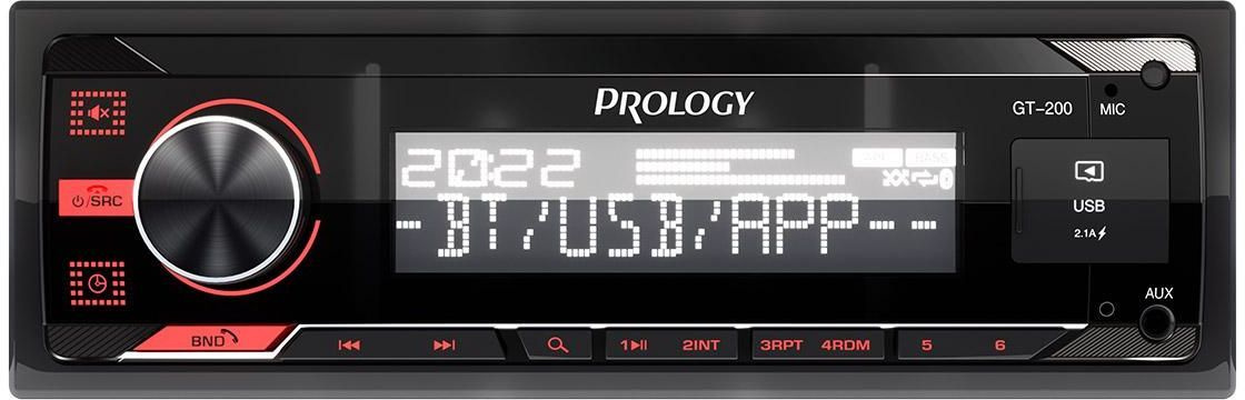 Prology GT-200 1DIN 4x55 v4.2  (PRGT200)