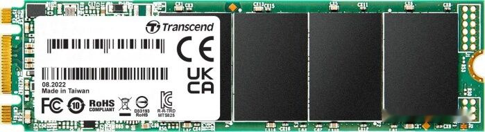 Transcend SSD 825S, 250GB, M,2(22x80mm), SATA3, 3D TLC, R/W 500/330MB/s, IOPs 40 000/75 000, TBW 90, DWPD 0,3