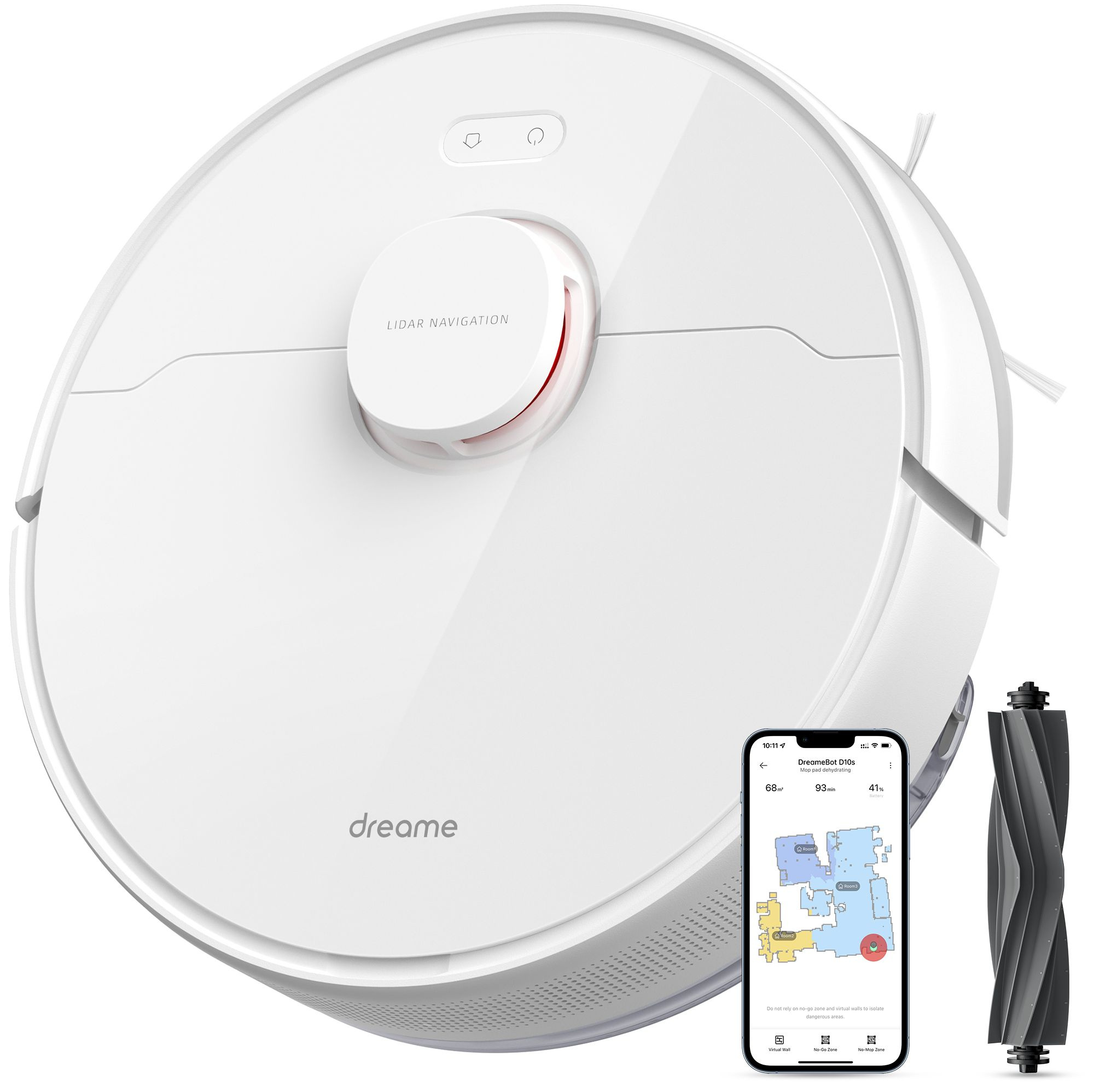 - Dreame Bot Robot Vacuum and Mop D10s