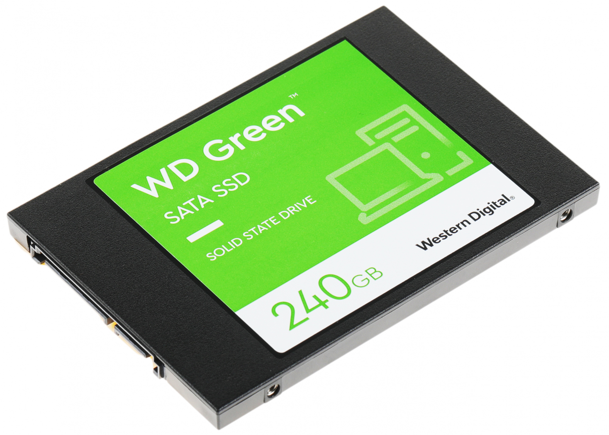 SSD   WD Green WDS240G3G0A 240, 2.5, SATA III, SATA