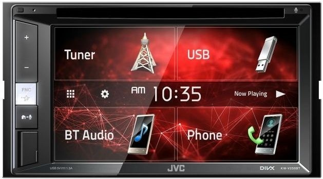  JVC KW-V250BTM 2DIN 4x50 v3.0 DSP 6.2 3  RDS