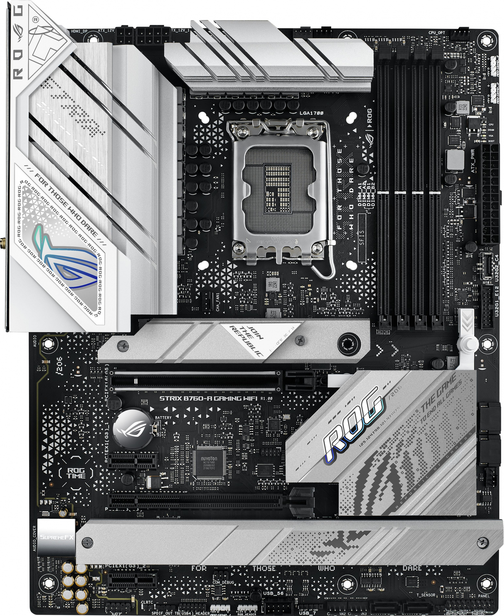   ASUS ROG STRIX B760-A GAMING WIFI, LGA 1700, Intel B760, ATX, Ret [90MB1EP0-M0EAY0]