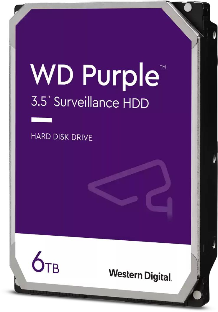   WD SATA III 6Tb Purple (5400rpm) 256Mb 3.5  (WD64PURZ)