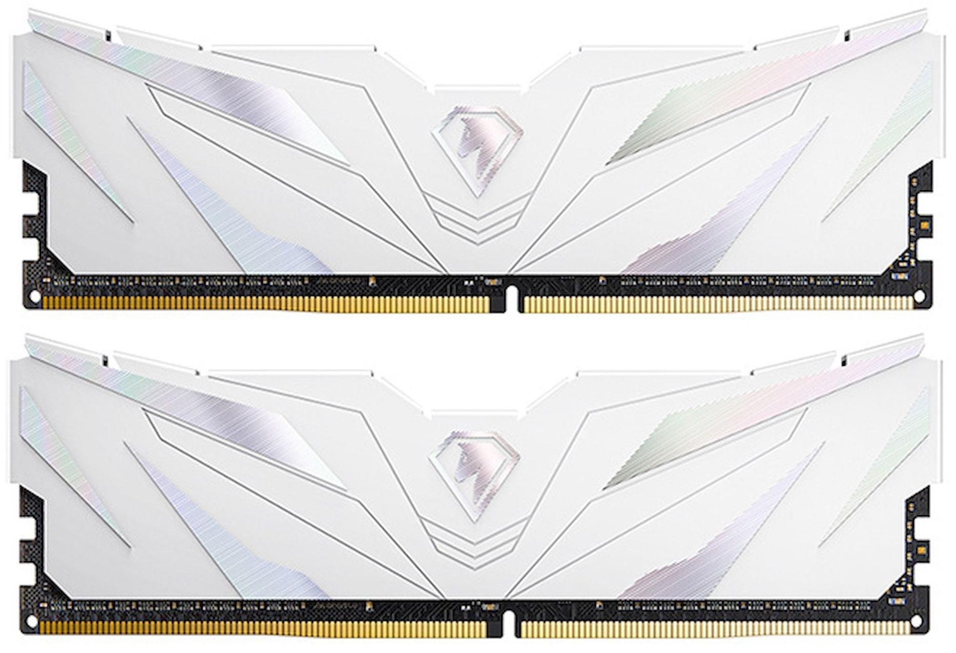 ����������� ������ NETAC Shadow II NTSWD4P32DP-16W DDR4 -  2x 8�� 3200���, DIMM,  white,  Ret [NTSWD4P32DP-16W]