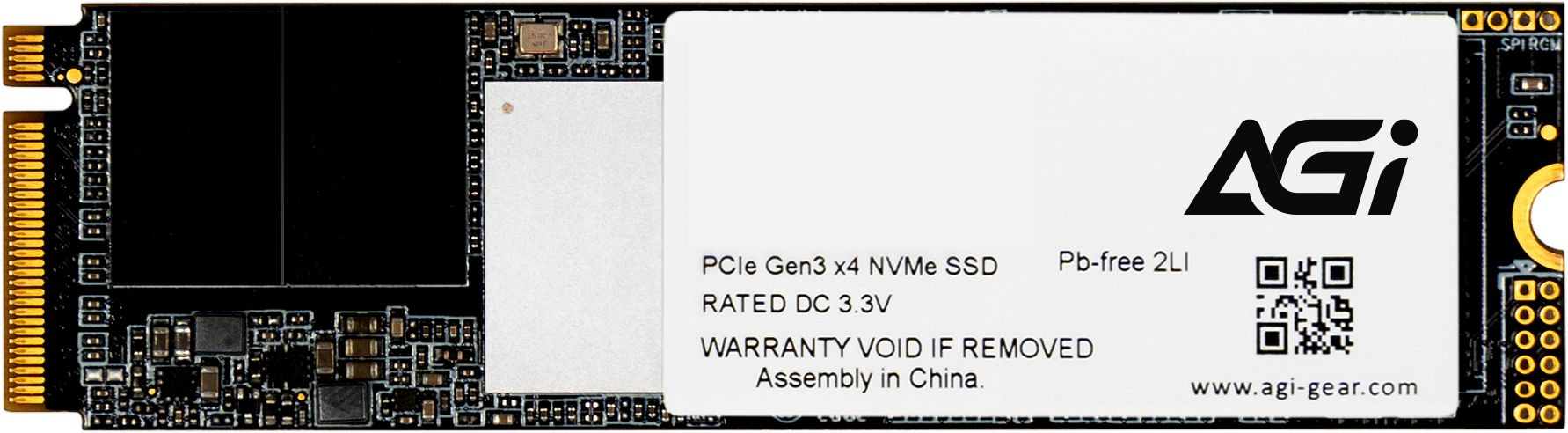SSD  AGI AGI2T0GIMAI218 2, M.2 2280, PCIe 3.0 x4,  NVMe,  M.2