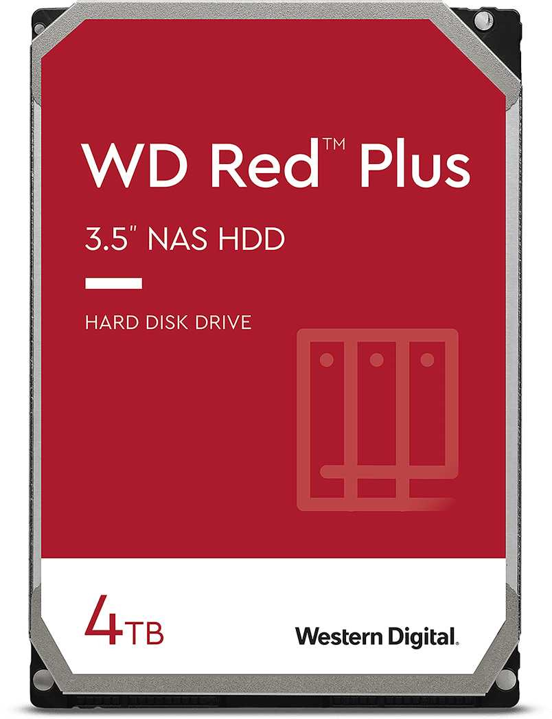   WD SATA-III 4Tb Red Plus (5400rpm)  256Mb 3.5 (WD40EFPX)