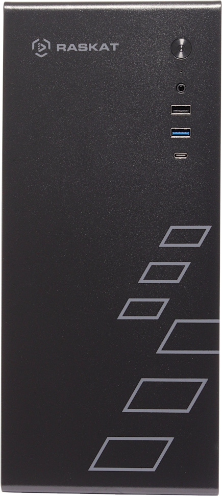  Raskat Standart 500 (Intel Core i5 10400, RAM 8Gb, SSD 240Gb, no OS, kb+ms, black) [Standart500128048]