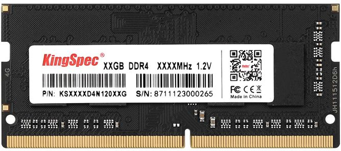   KINGSPEC KS3200D4N12004G DDR4 -  1x 4 3200,   (SO-DIMM),  Ret