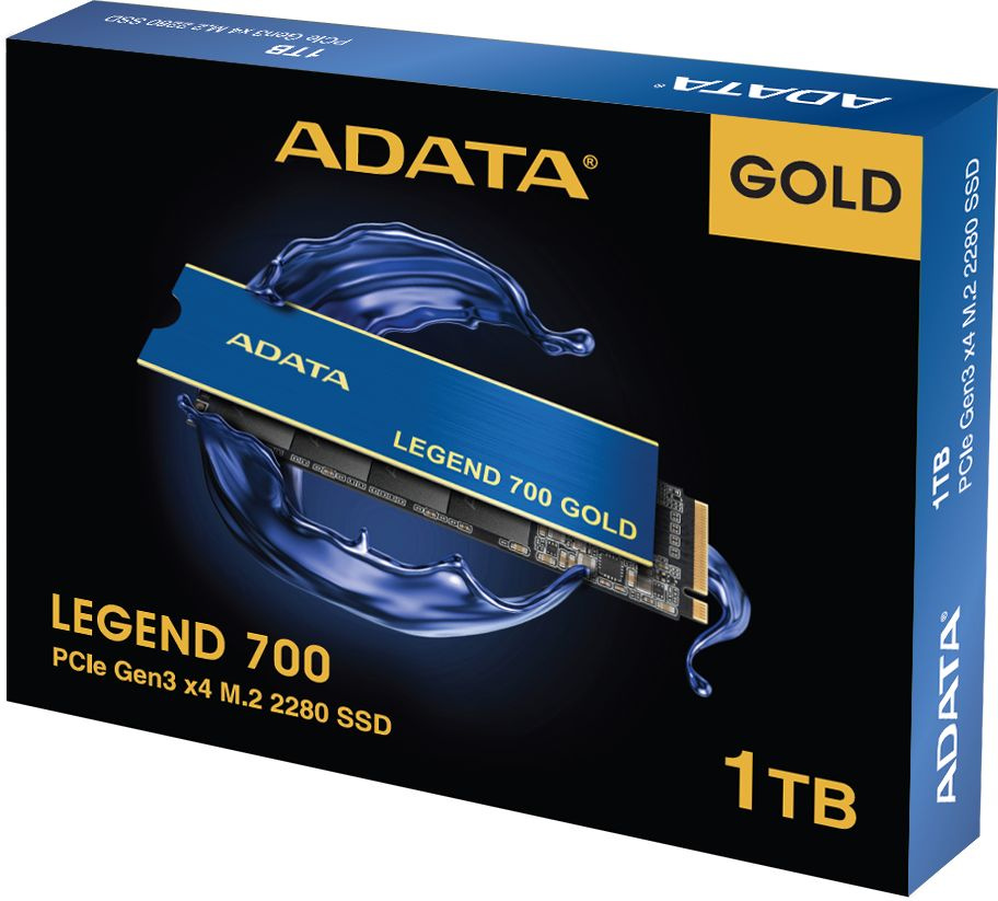 SSD  A-Data Legend 700 Gold SLEG-700G-1TCS-SH7 1, M.2 2280, PCIe 3.0 x4,  NVMe,  M.2
